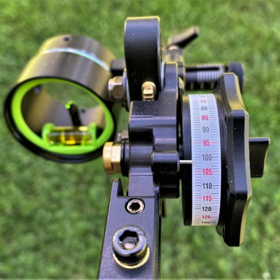 How to get more distance from a compound bow sight