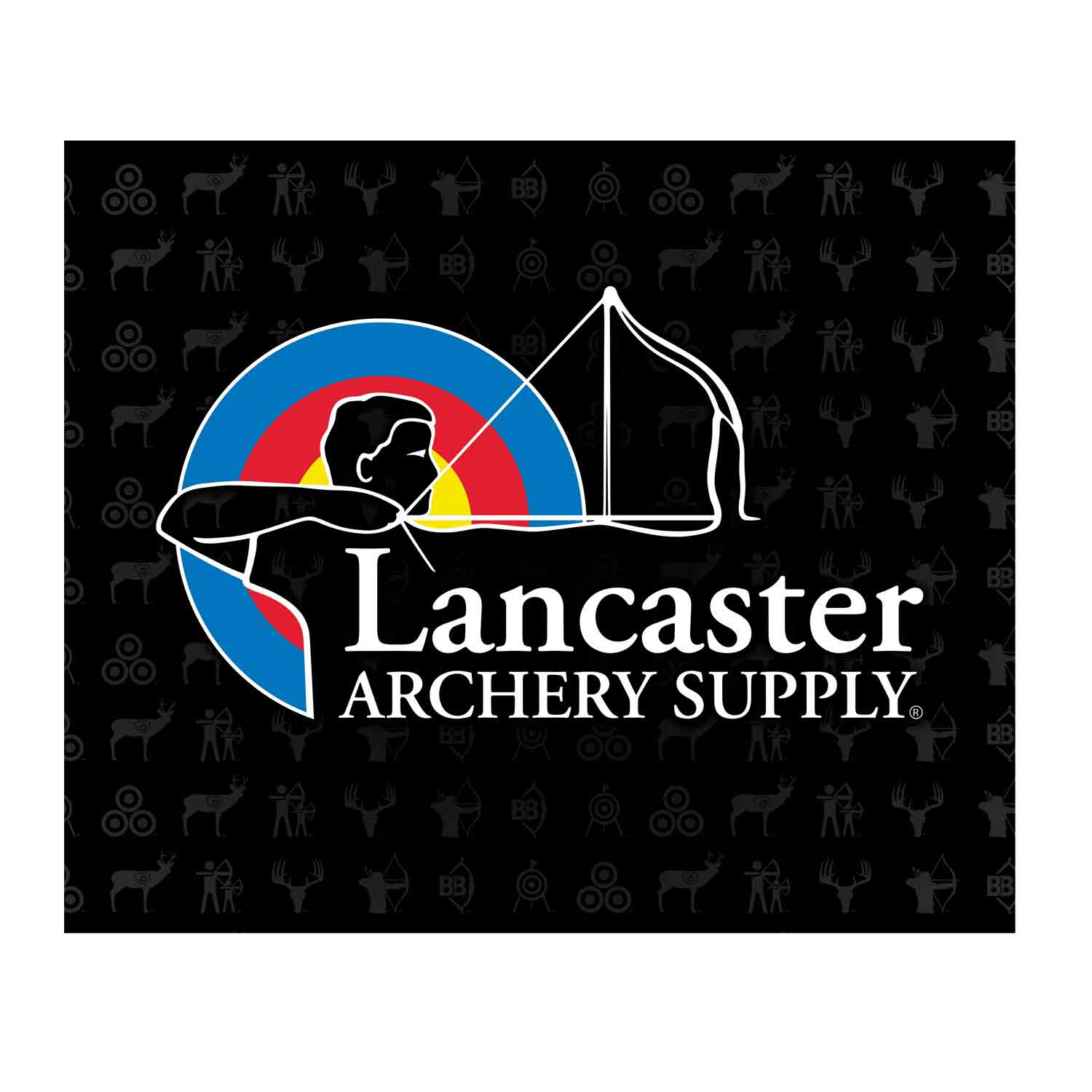 Lancaster Archery Supply Logo Fleece Blanket