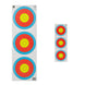 Maple Leaf Miniature World Archery Vertical 3 Spot Target Face