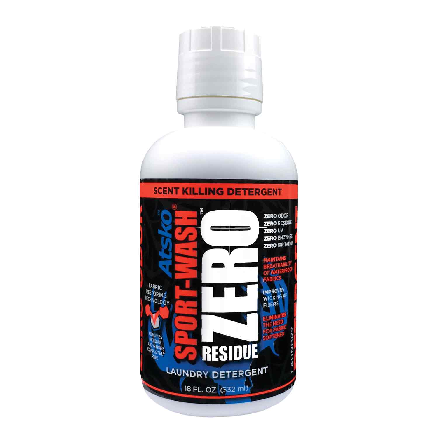 ATSKO Zero Sport Wash Laundry Detergent (18 oz)