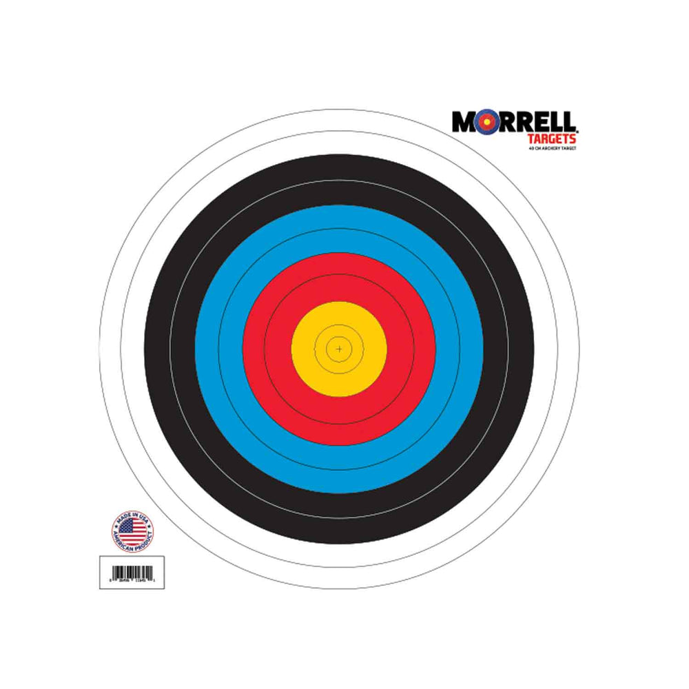 Morrell 40cm Paper Target Face