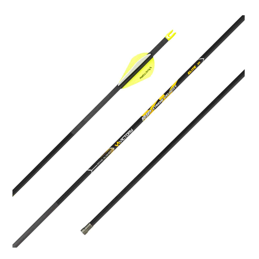 Victory RIP XV Elite Fletched Arrows (6 Pack) Lancaster Archery Supply