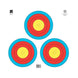 Maple Leaf World Archery 3 Spot Triangle Target Face