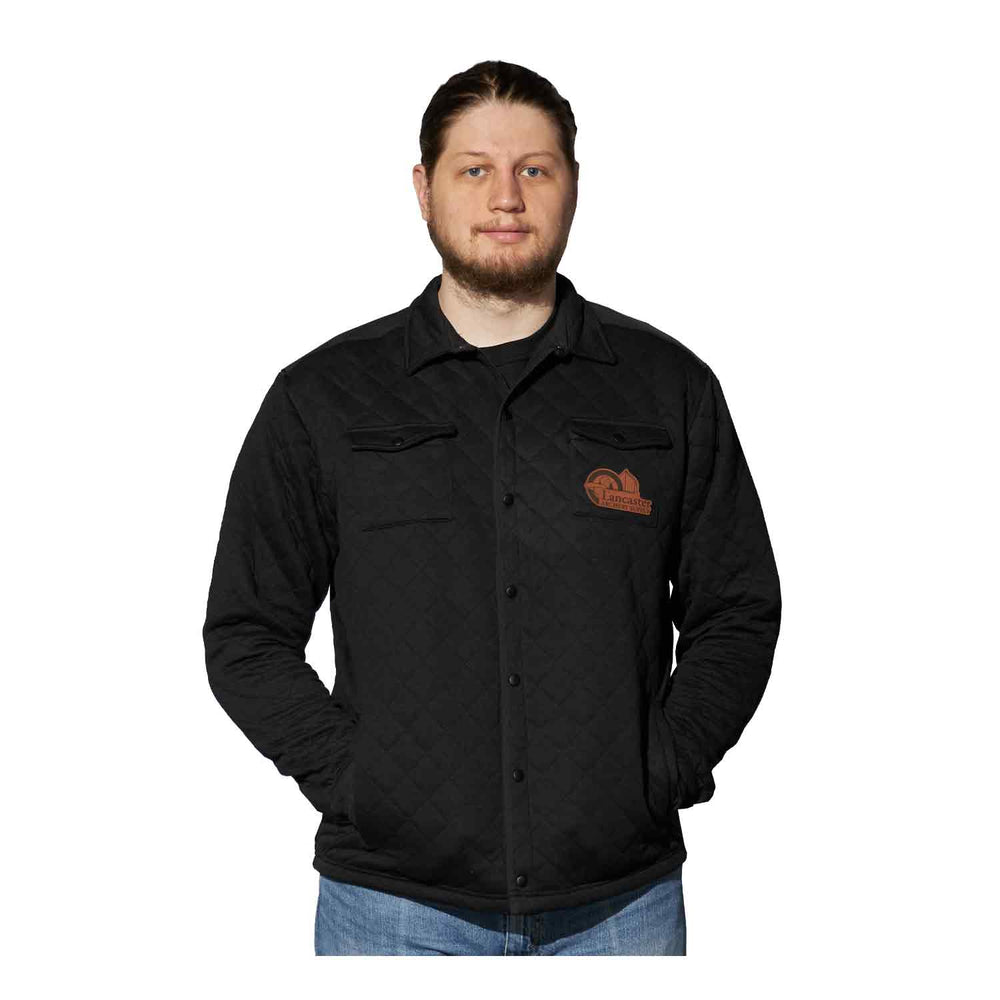 Lancaster Archery Quilted Jersey Shirt Jacket