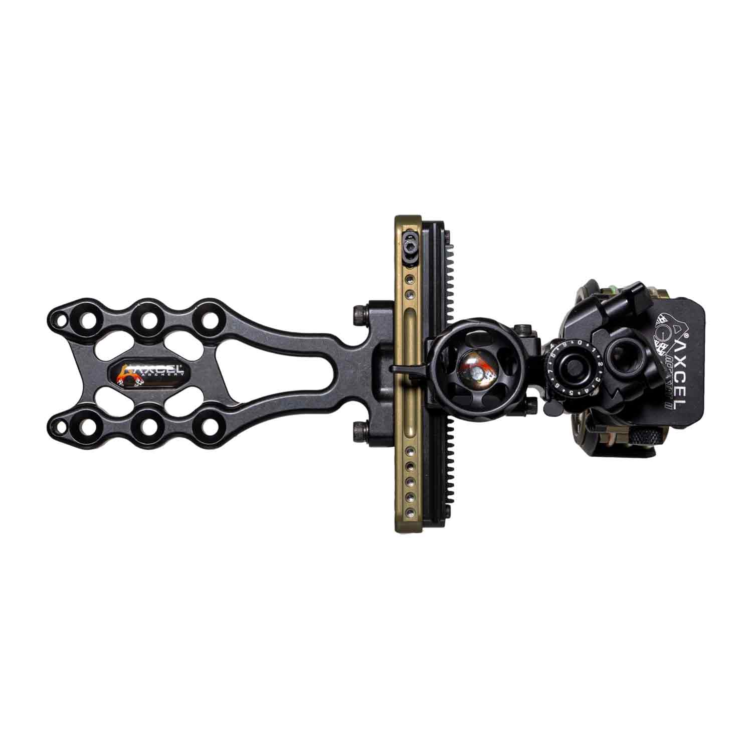 Axcel LANDSLYDE Custom Series Bowhunting Slider Sight (3 pin .019”)