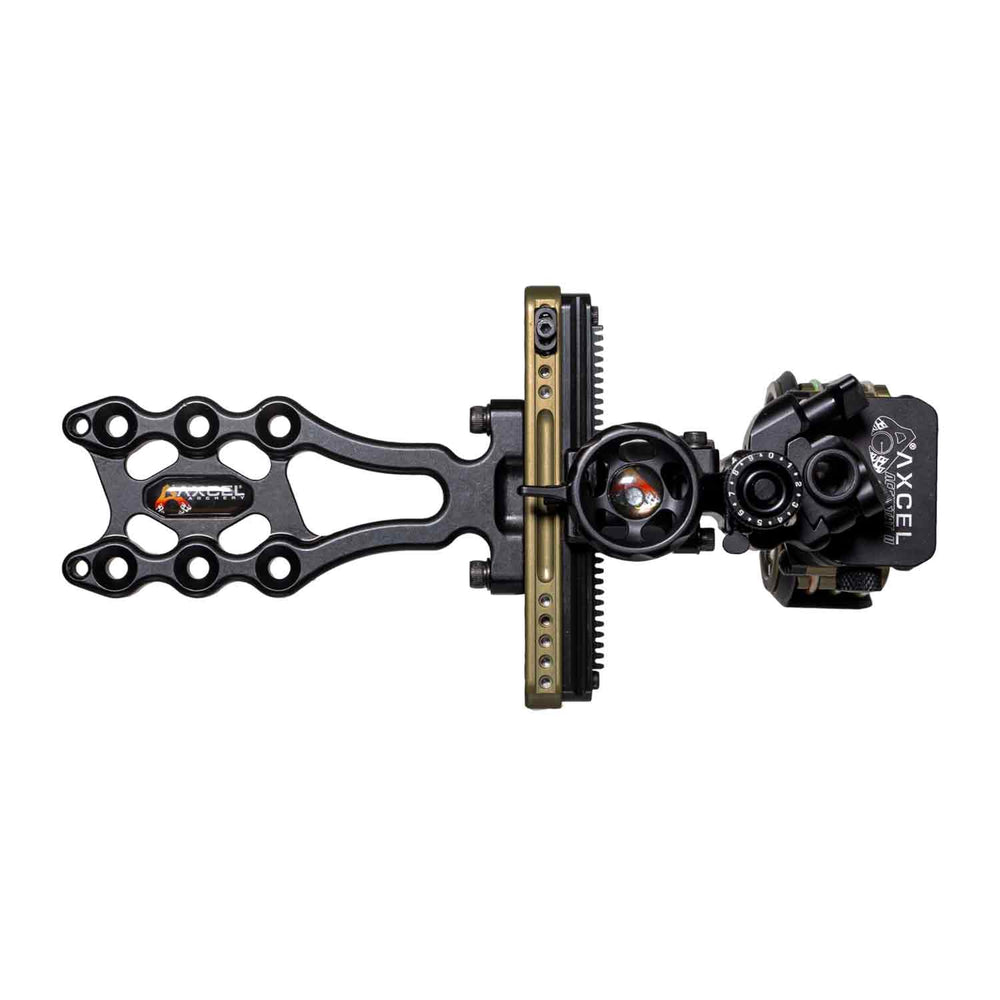 Axcel LANDSLYDE Custom Series Bowhunting Slider Sight (3 pin .010”)