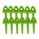 TargetTack 1-Inch Lime Green Target Pins (12-pk)