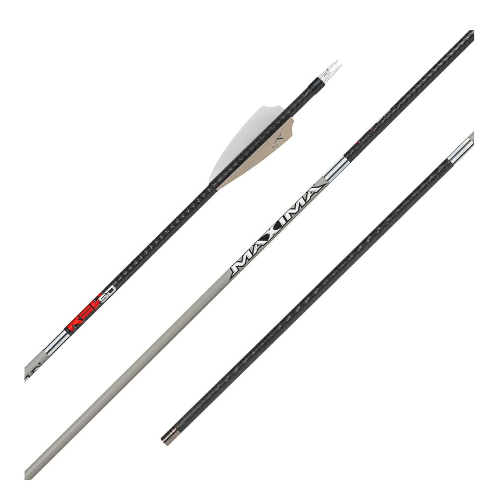 Carbon Express Maxima Red SD Fletched Arrows (Stone) – Lancaster
