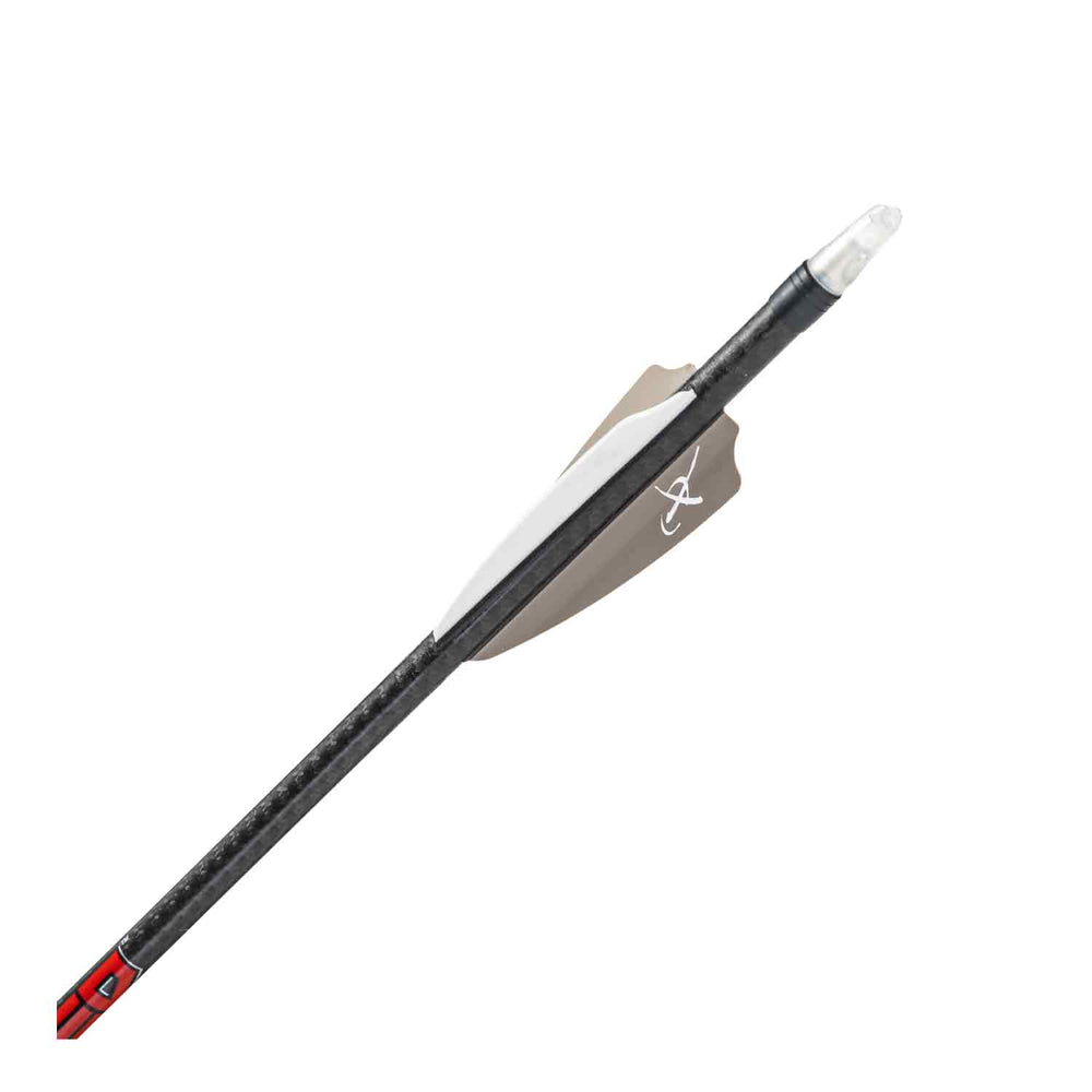 Carbon Express Maxima Red Fletched Arrows (Stone)