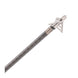 Muzzy Trocar TI 3-Blade Fixed Crossbow Broadheads