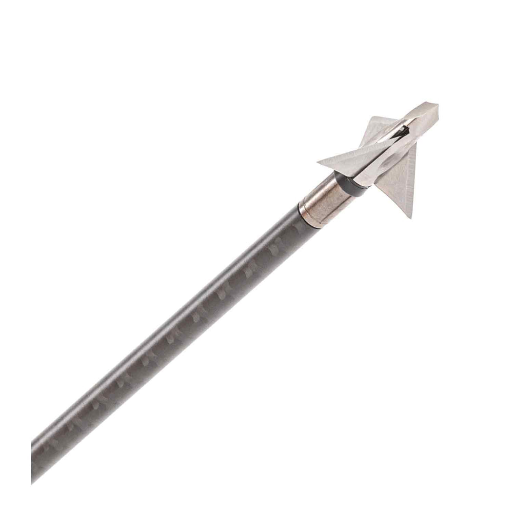Muzzy Trocar TI 3-Blade Fixed Crossbow Broadheads