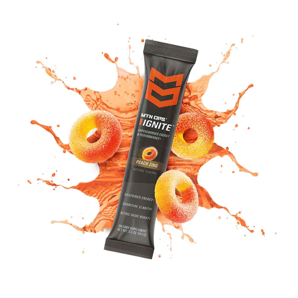 MTN OPS Ignite Supercharged Focus and Energy Single Serve Trail Pack