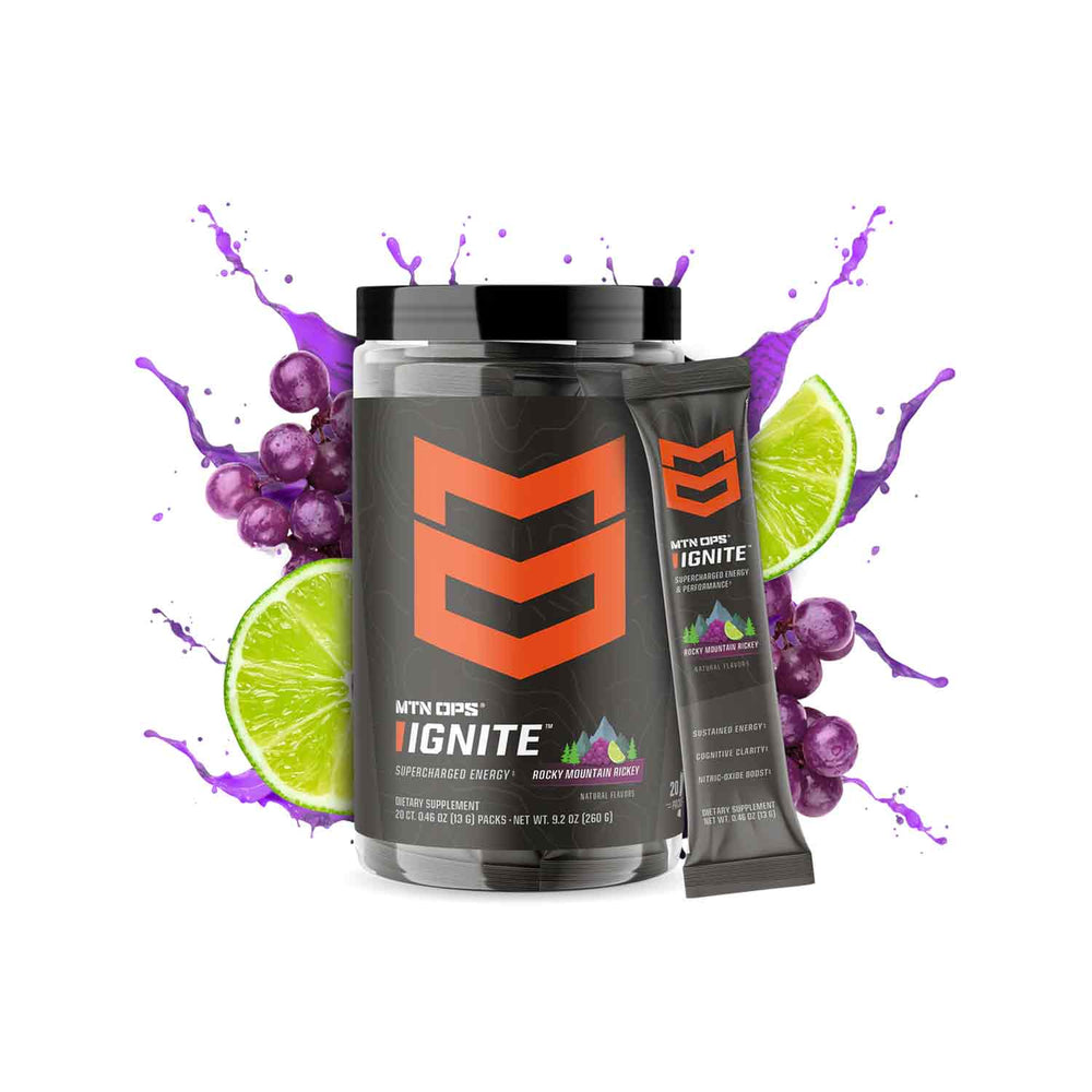 MTN OPS Ignite Supercharged Focus and Energy Single Serve Trail Pack