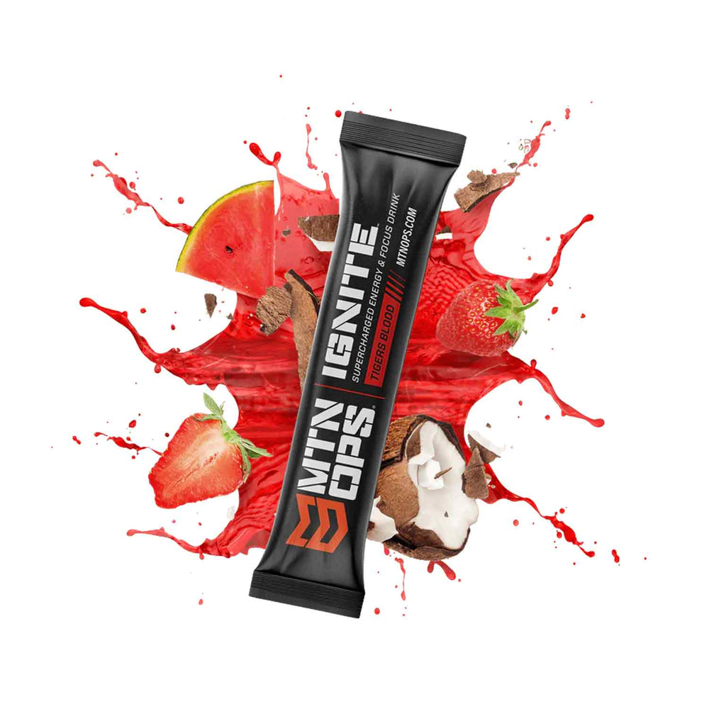 MTN OPS Ignite Supercharged Focus and Energy Single Serve Trail Pack