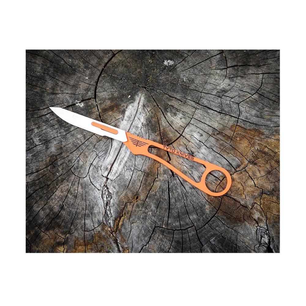 Tyto Finisher Ti Replacement Blade Knife (Orange Cerakote)