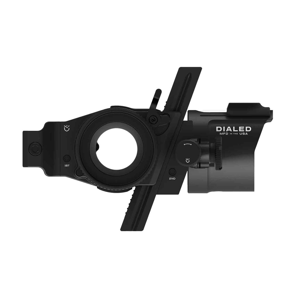 Dialed PRÜF Sight w/3V Mag (Black, Picatinny)