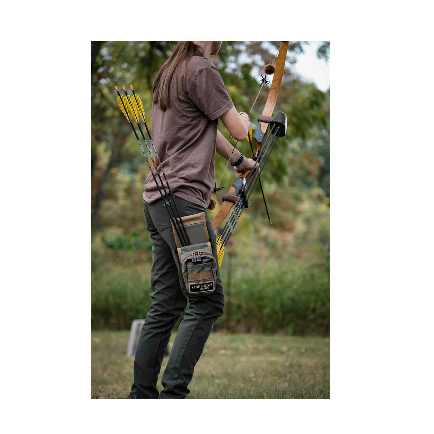 Push Archery Delta Back Pocket Quiver