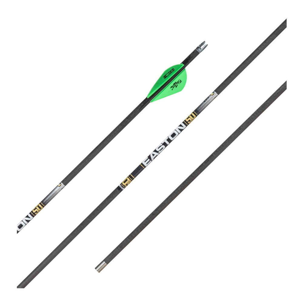 Easton 5.0 5mm Fletched Arrows w/Halfouts