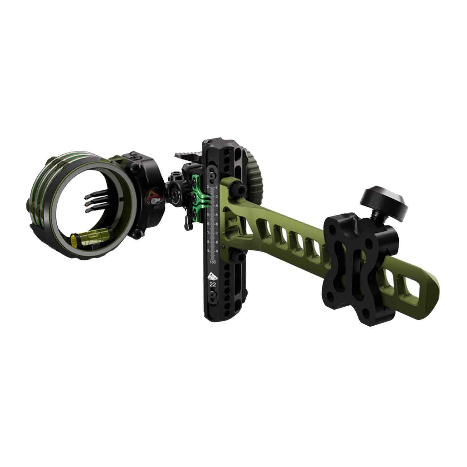 Axcel Driver Dovetail Slider Sight w/Accustat II (3-pin, .019