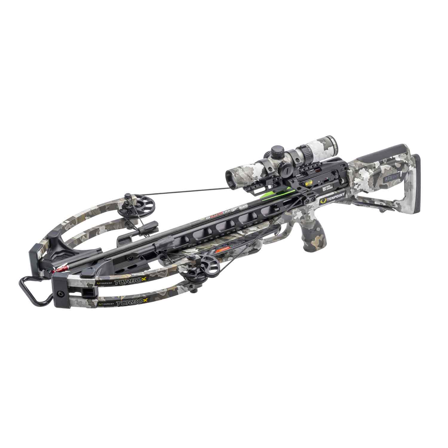 TenPoint Turbo X Vektra Camo Crossbow Package w/Rangemaster 100