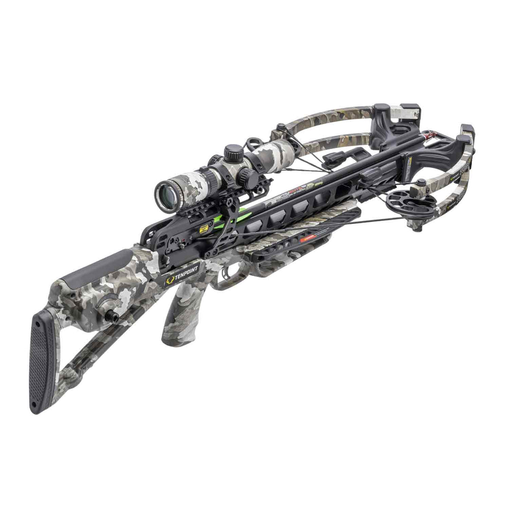 TenPoint Turbo X Vektra Camo Crossbow Package w/Rangemaster 100