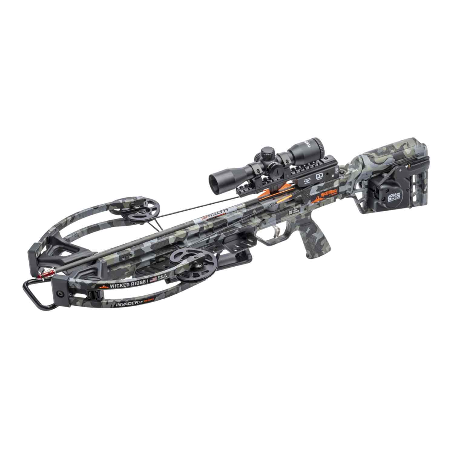 Wicked Ridge Invader M1 ACUdraw De-Cock Crossbow Package