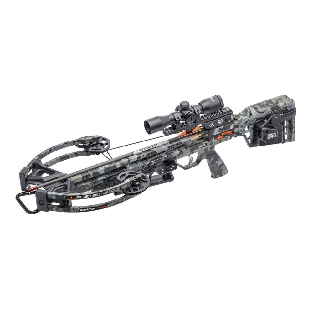 Wicked Ridge Invader M1 ACUdraw De-Cock Crossbow Package