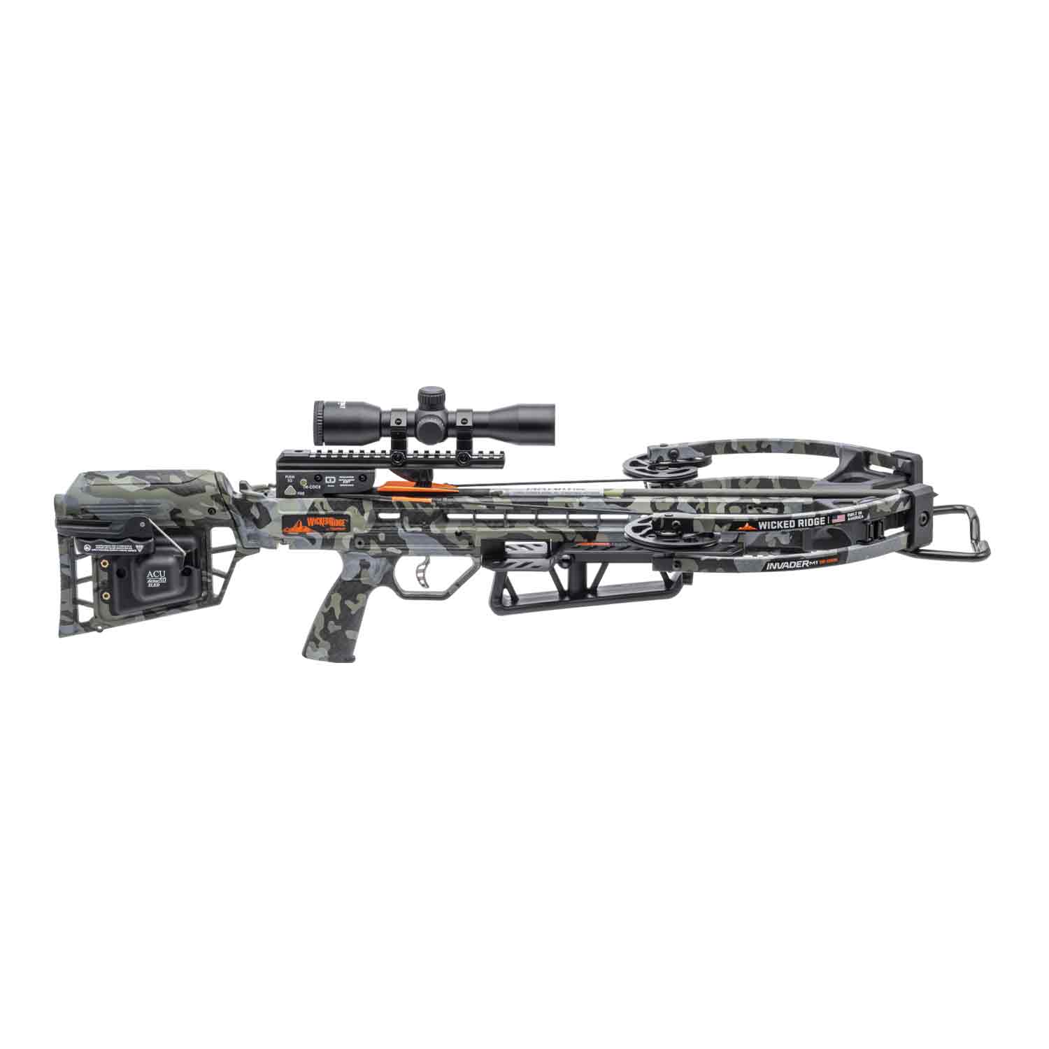 Wicked Ridge Invader M1 ACUdraw 50 Sled De-Cock Crossbow Package