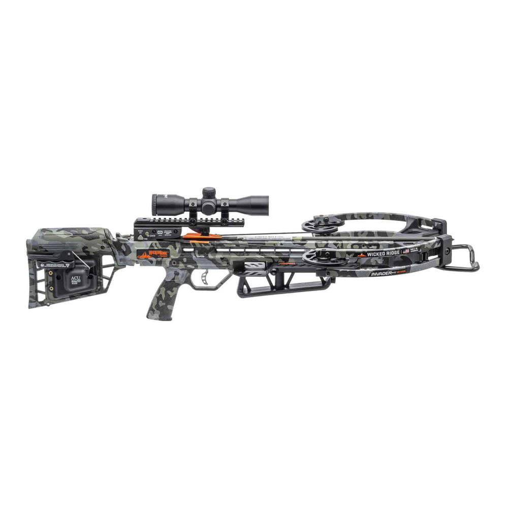 Wicked Ridge Invader M1 ACUdraw 50 Sled De-Cock Crossbow Package