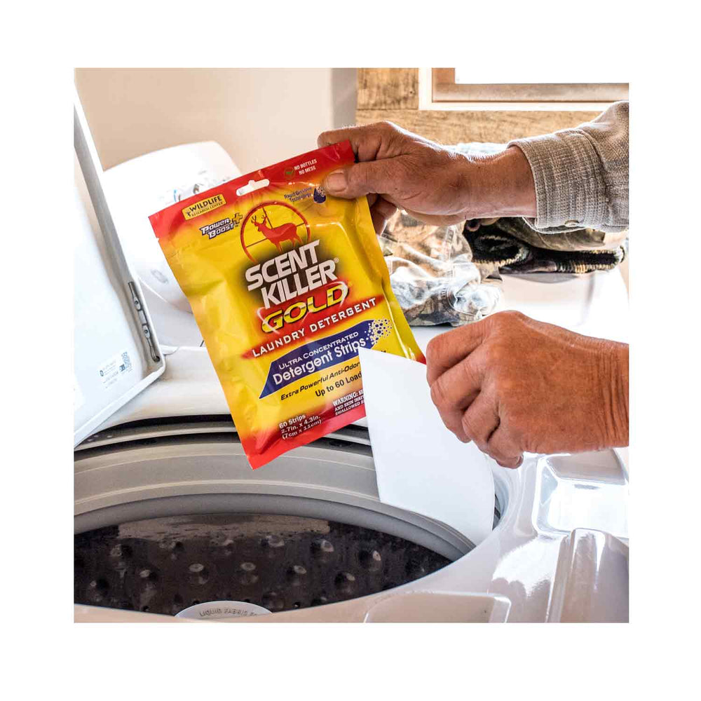 Wildlife Research Scent Killer Gold Laundry Detergent Strips