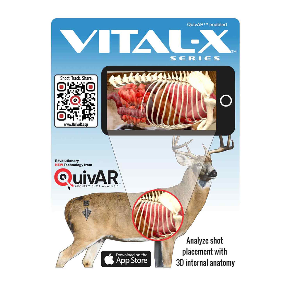 Deadnuts Outdoors 2D Whitetail Willy Broadside QuivAR Target