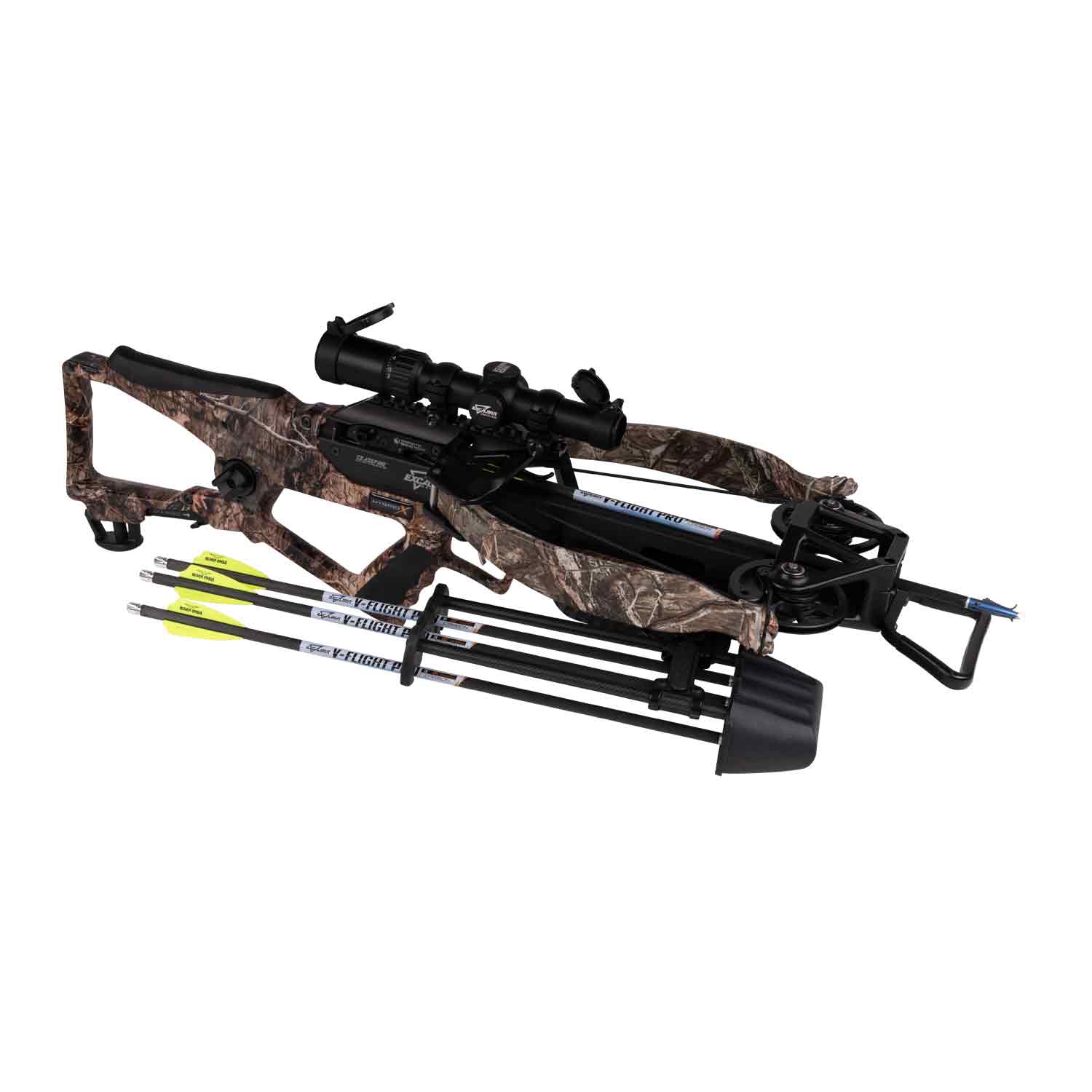 Excalibur Hybrid X Mossy Oak DNA Crossbow Package
