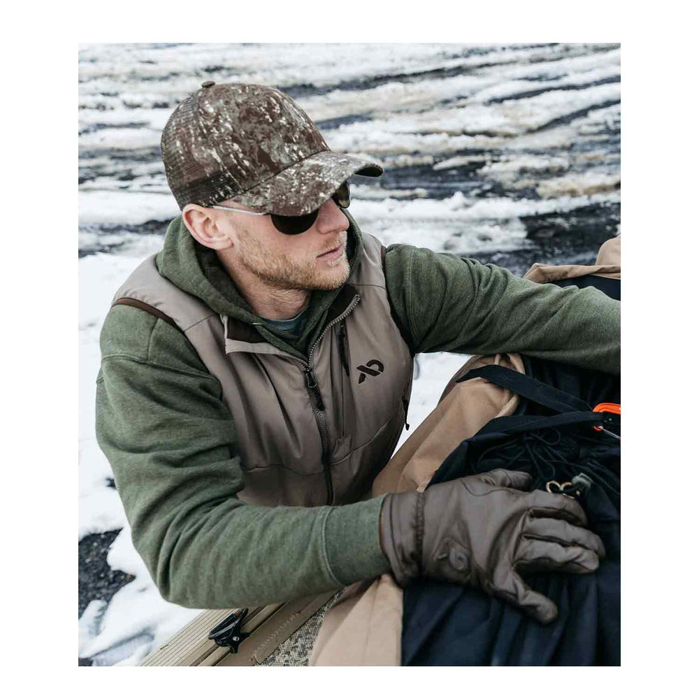 First Lite Men's Primer Walnut Puffy Vest