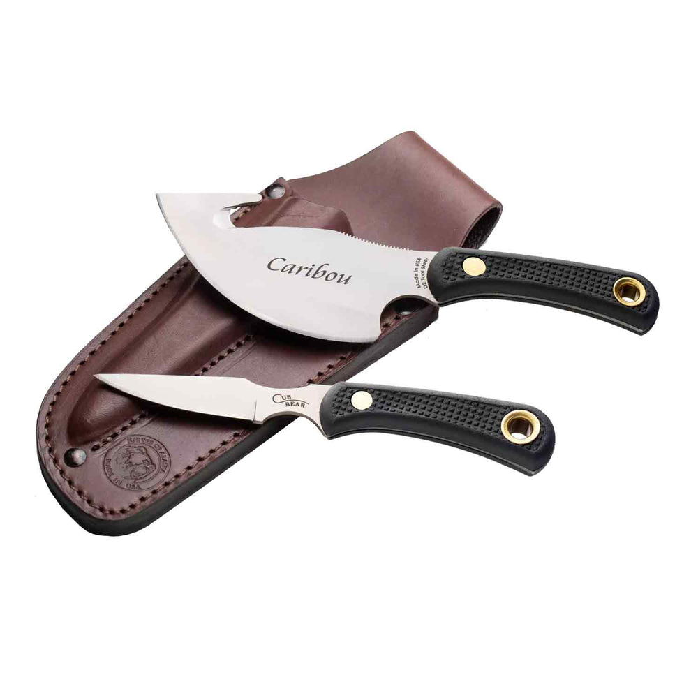 Knives of Alaska Caribou and Cub Bear Combo Knife Set