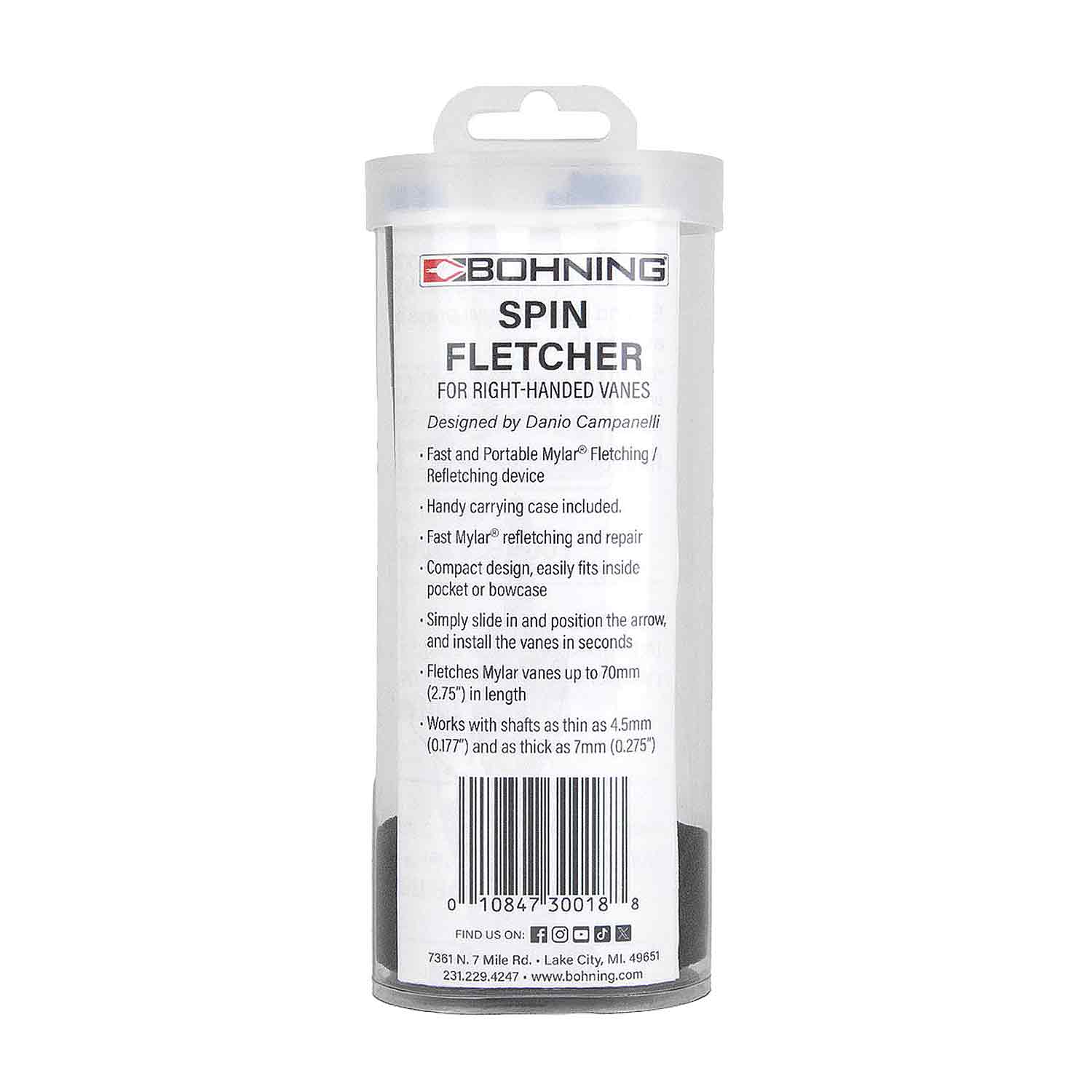Bohning Spin Fletcher Fletching Jig