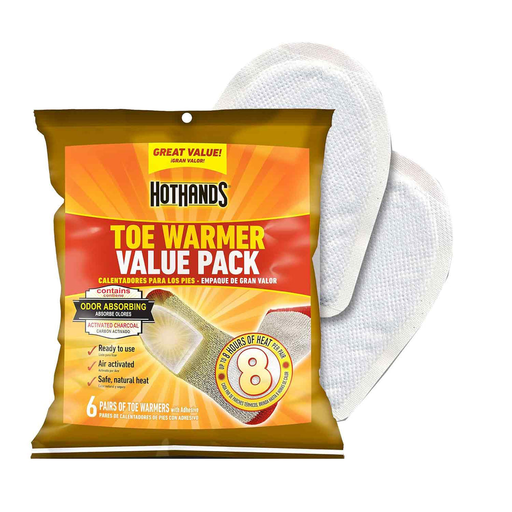 Hot Hands Toe Warmers 6 Pairs