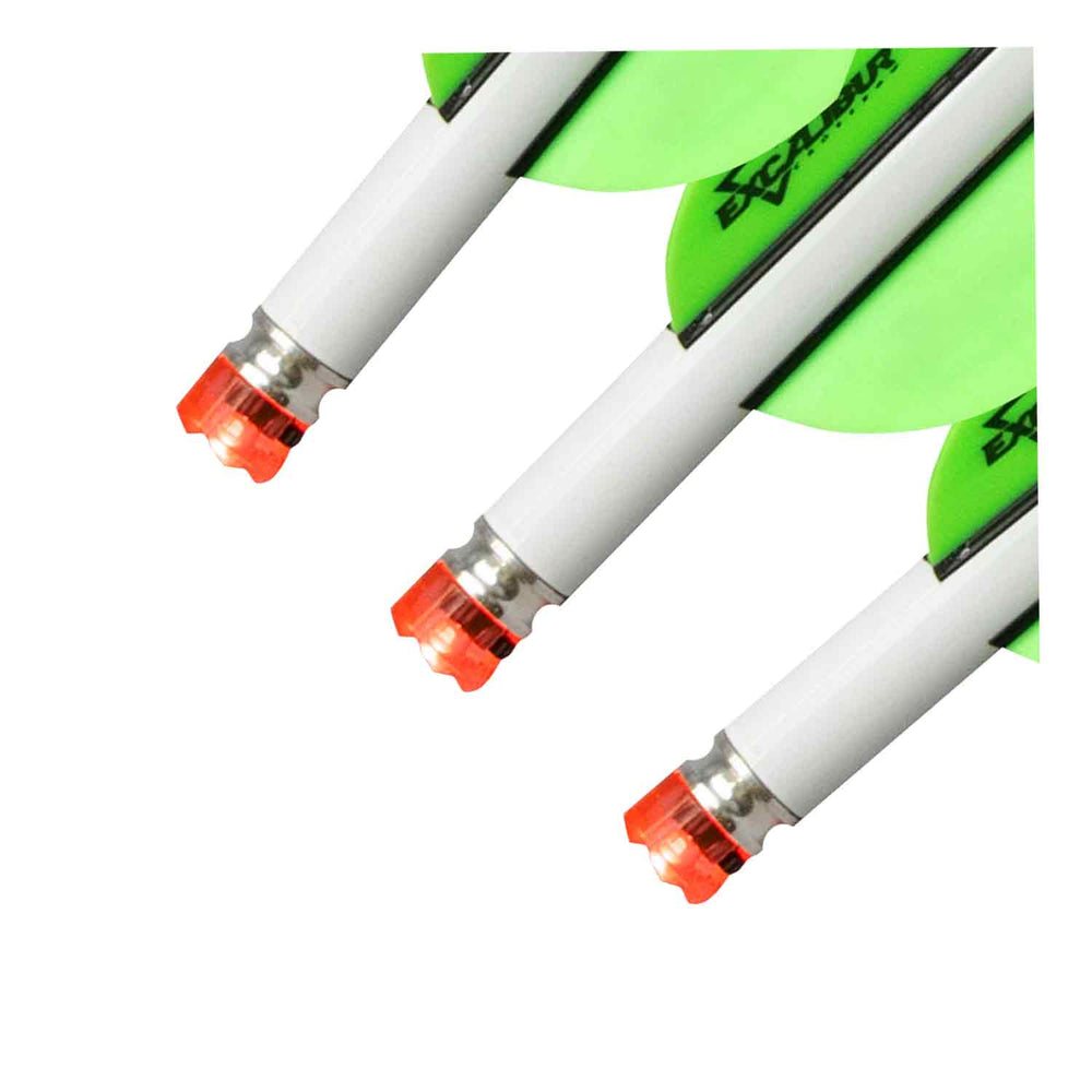 Excalibur Beacon Nocks and Rhino Inserts