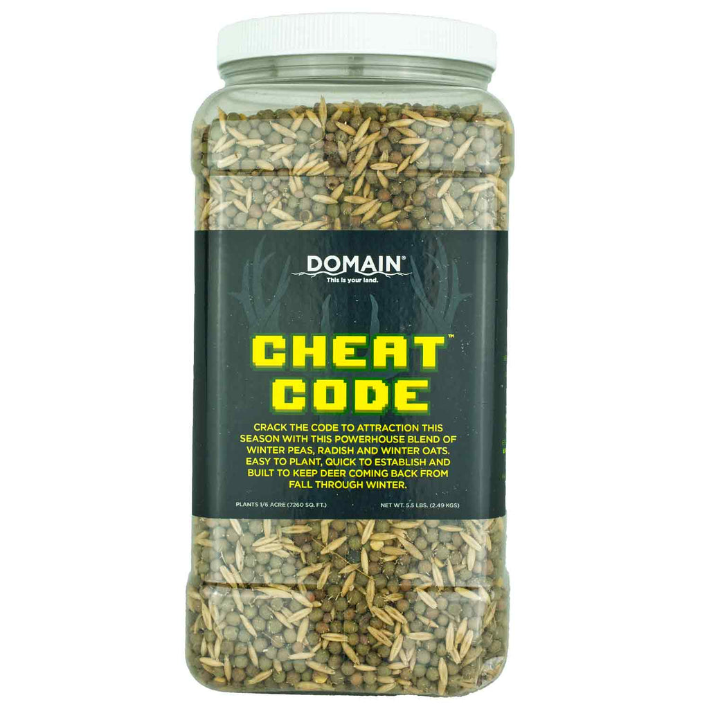Domain Cheat Code Micro Food Plot Seed – Lancaster Archery Supply