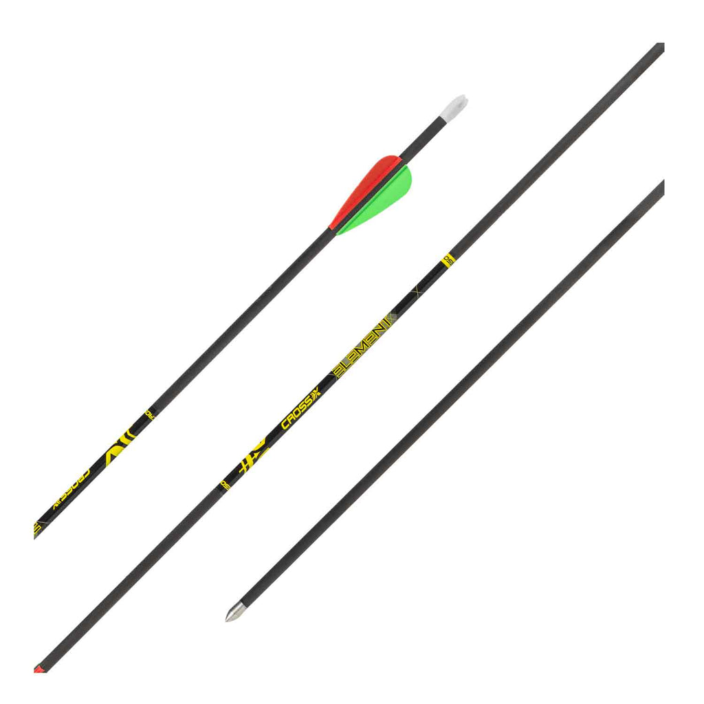 Cross-X Element Fletched Arrows – Lancaster Archery Supply