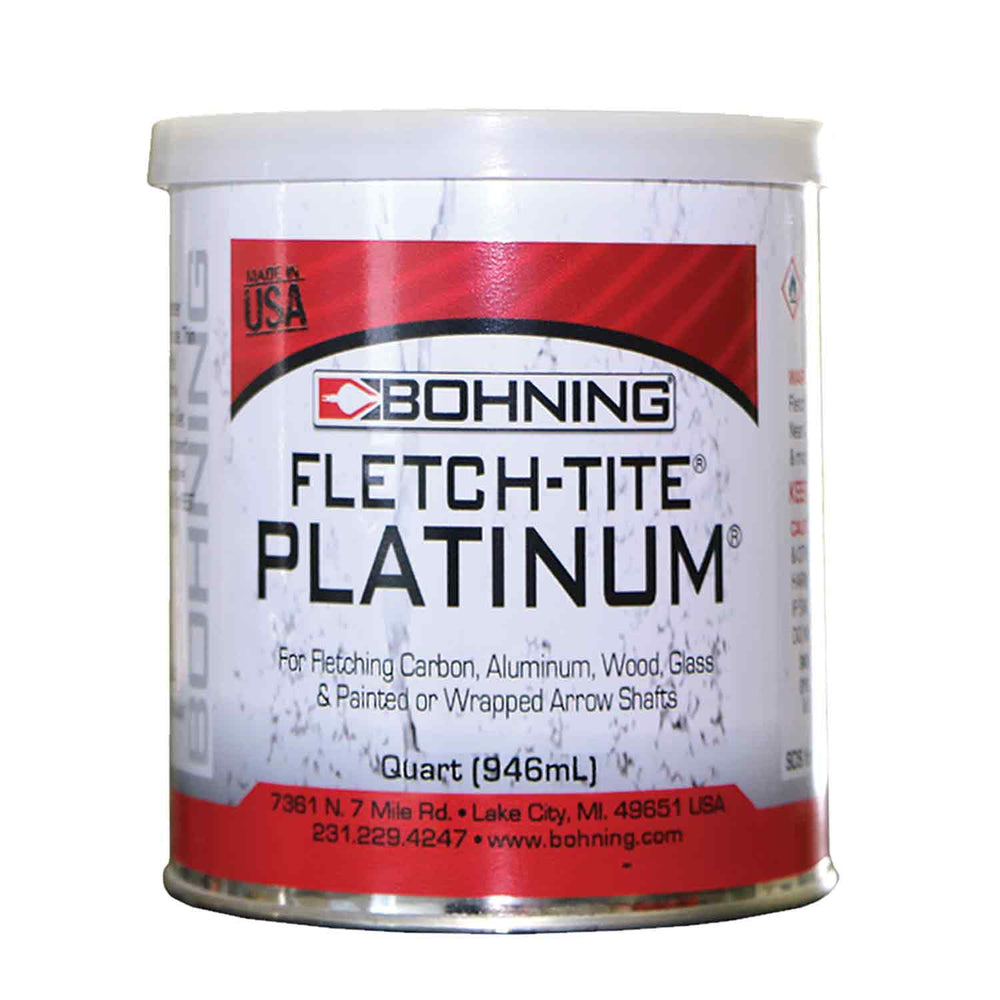 Bohning Fletch-Tite Platinum Glue (Quart Can)