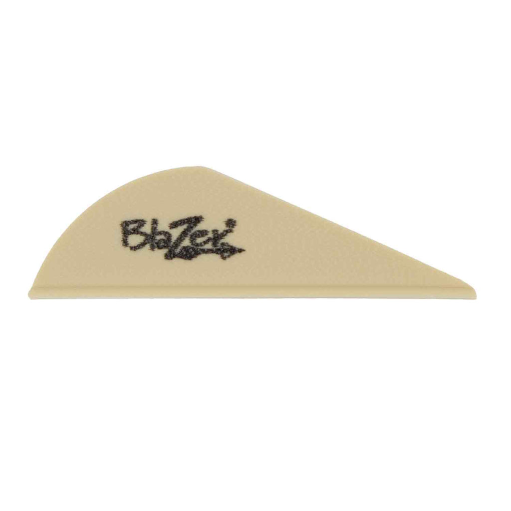 Bohning Blazer Vane 2" – 36 Piume Per Frecce: 24 Giallo Fluorescente + 12 Bianco Per Tiro Con L'arco
