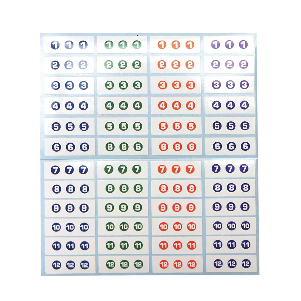 Bohning Wrap Around Arrow Number Decals