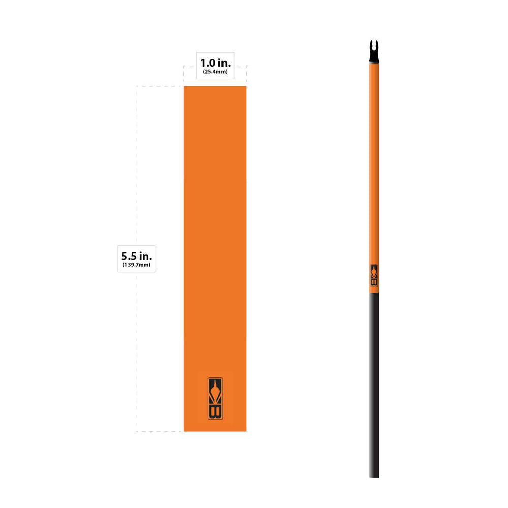 Bohning Solid Color Arrow Wraps 5.5