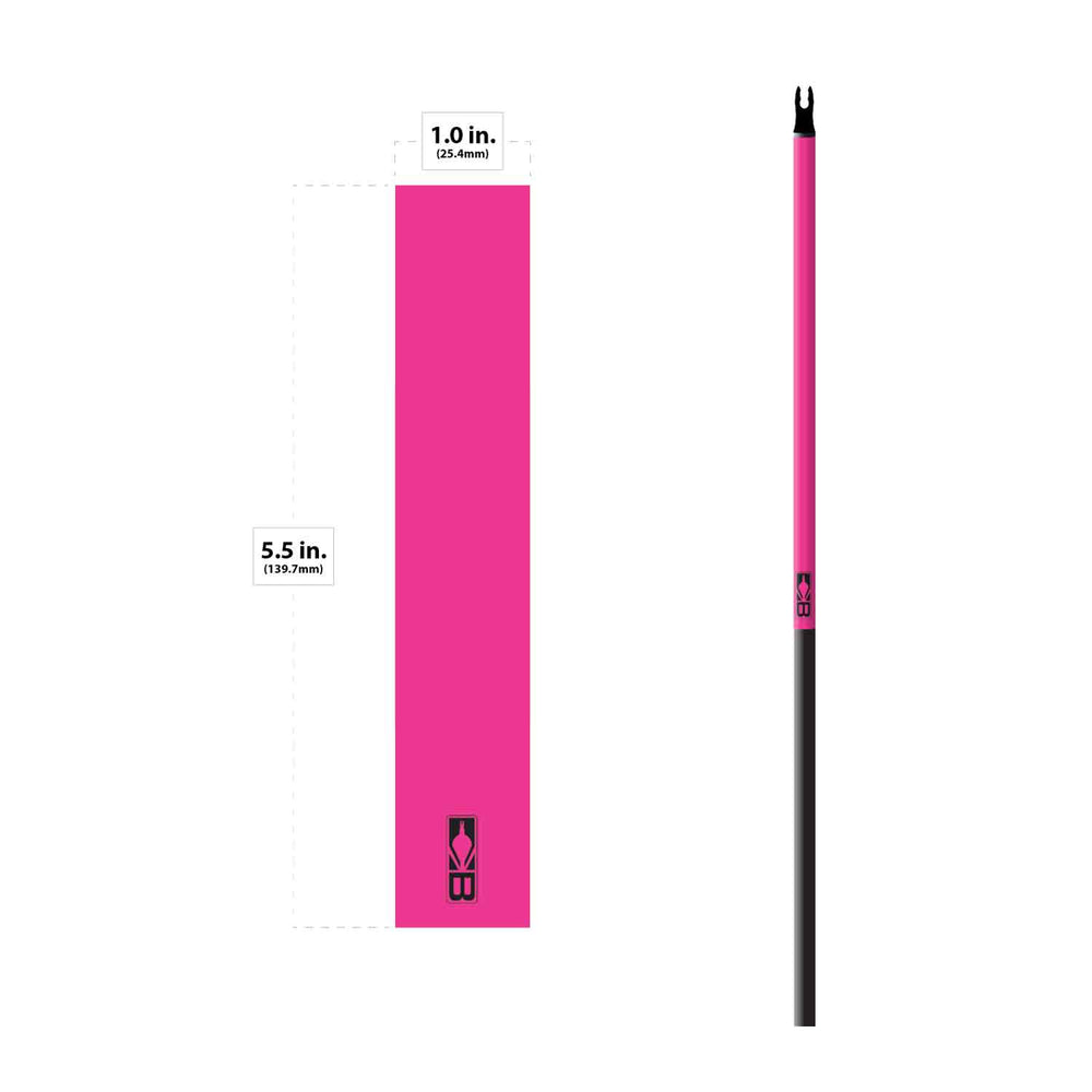 Bohning Solid Color Arrow Wraps 5.5
