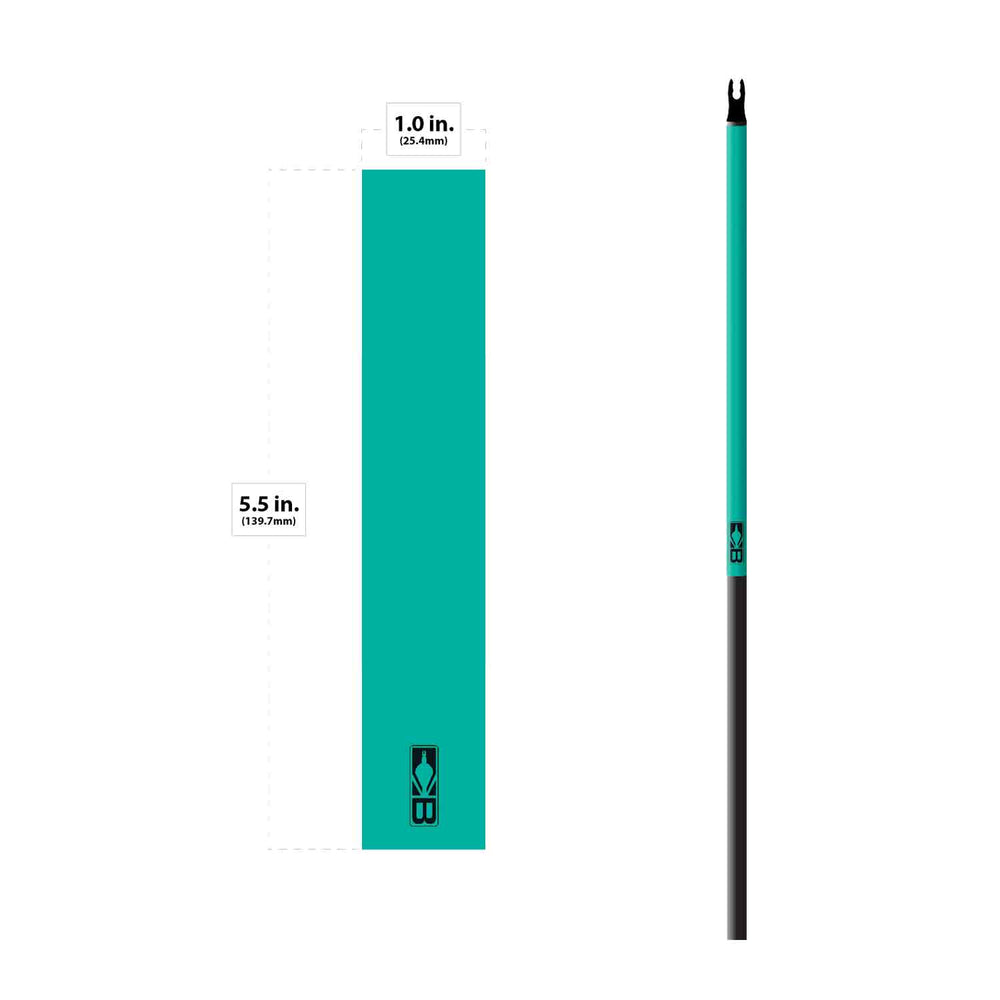 Bohning Solid Color Arrow Wraps 5.5