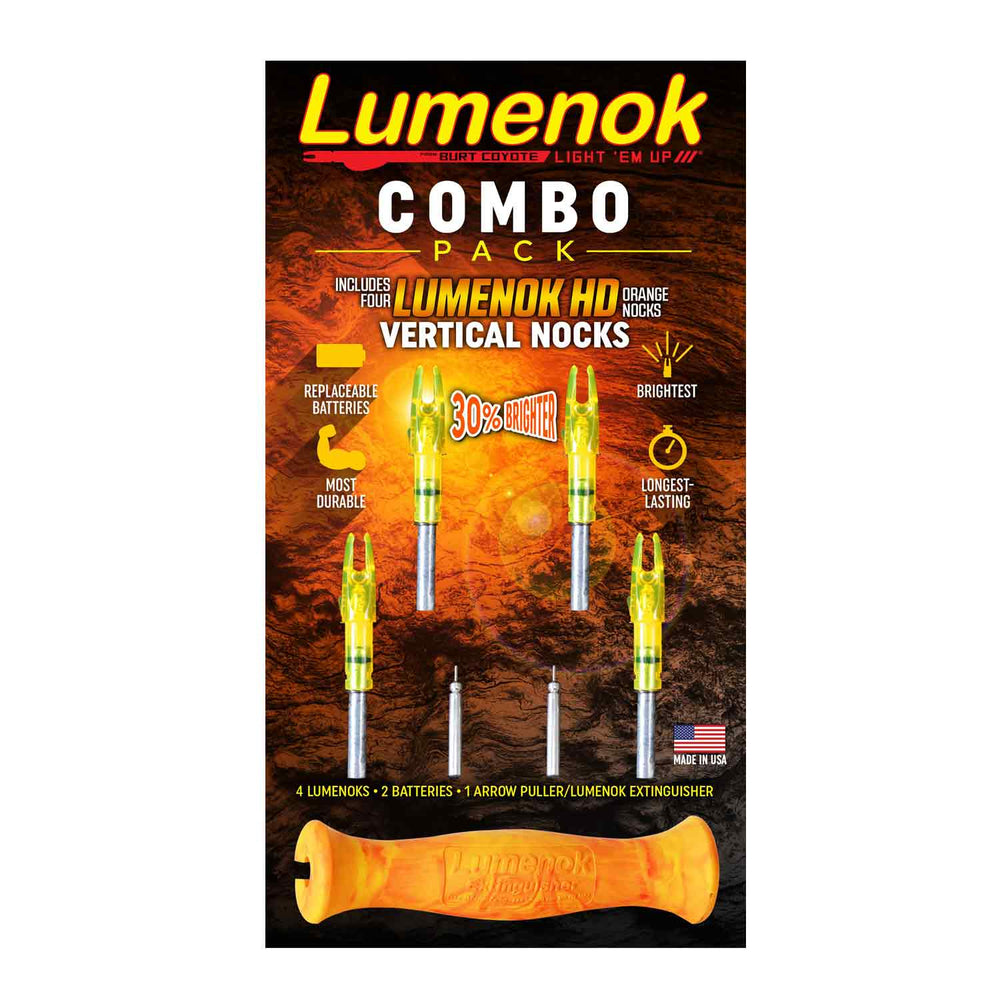 Lumenok Signature Lighted Nock Combo Pack