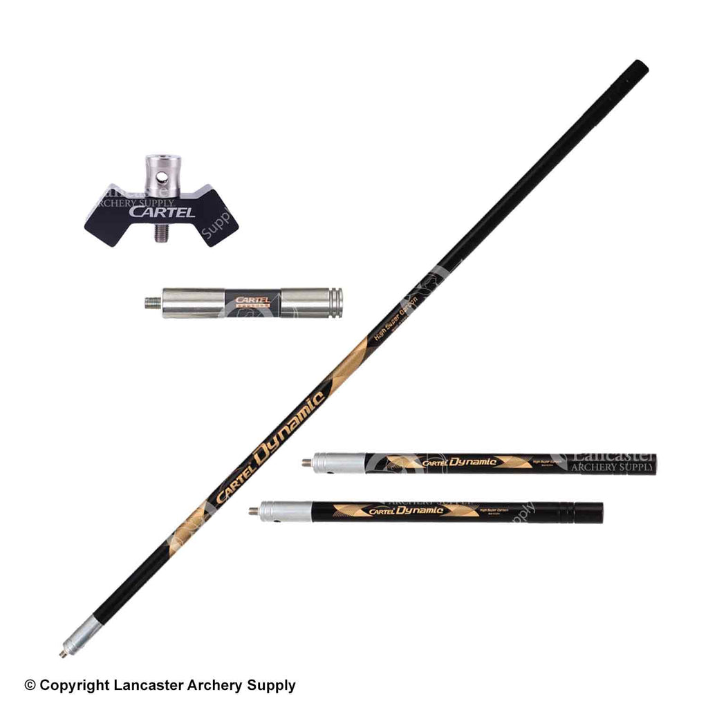 Cartel Dynamic Carbon Stabilizer Set Lancaster Archery Supply