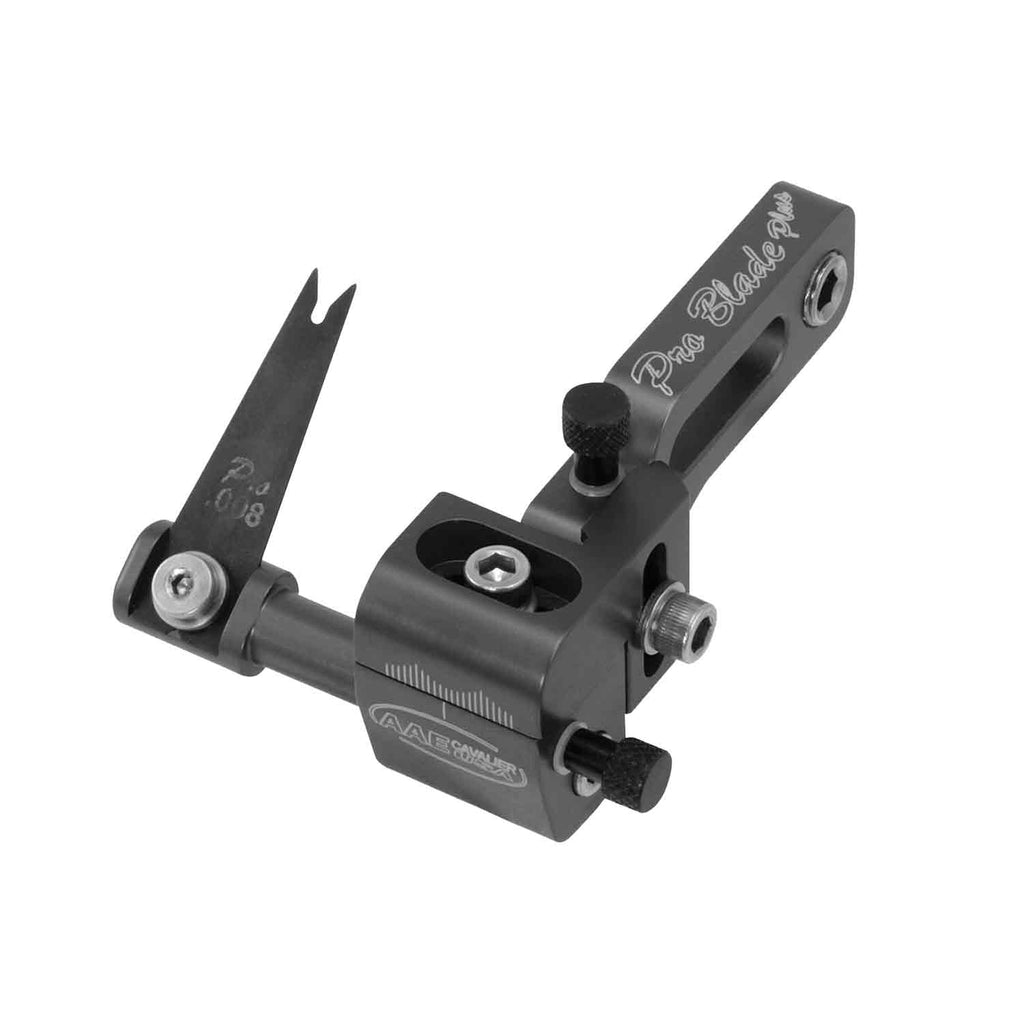 AAE Freak Show Blade Rest – Standard Mount, Right Hand, Black, With Micro-Adjust & Hex Alignment System