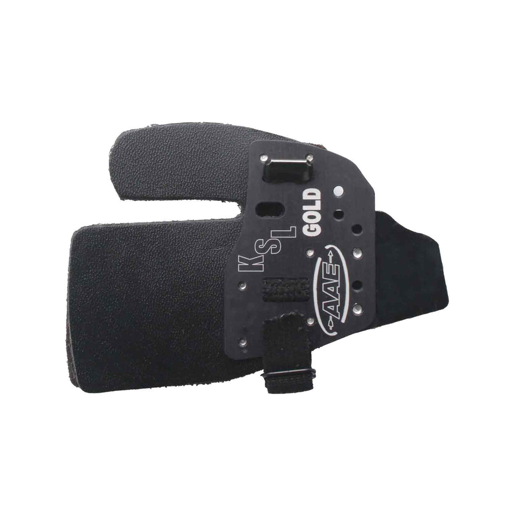 AAE KSL Gold Finger Tab (Aluminum w/ Super Leather Face)