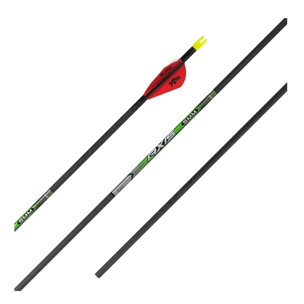 Easton 5MM Axis Factory Fletched Arrows w/ HIT Insert